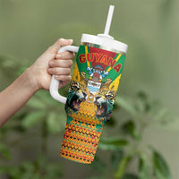 Guyana Emancipation Day Tumbler With Handle Guyanese And Pride - Wonder Print Shop