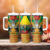 Guyana Emancipation Day Tumbler With Handle Guyanese And Pride - Wonder Print Shop