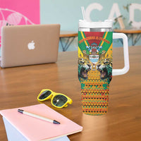 Guyana Emancipation Day Tumbler With Handle Guyanese And Pride - Wonder Print Shop