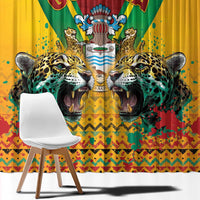 Guyana Emancipation Day Window Curtain Guyanese And Pride - Wonder Print Shop