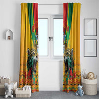 Guyana Emancipation Day Window Curtain Guyanese And Pride - Wonder Print Shop
