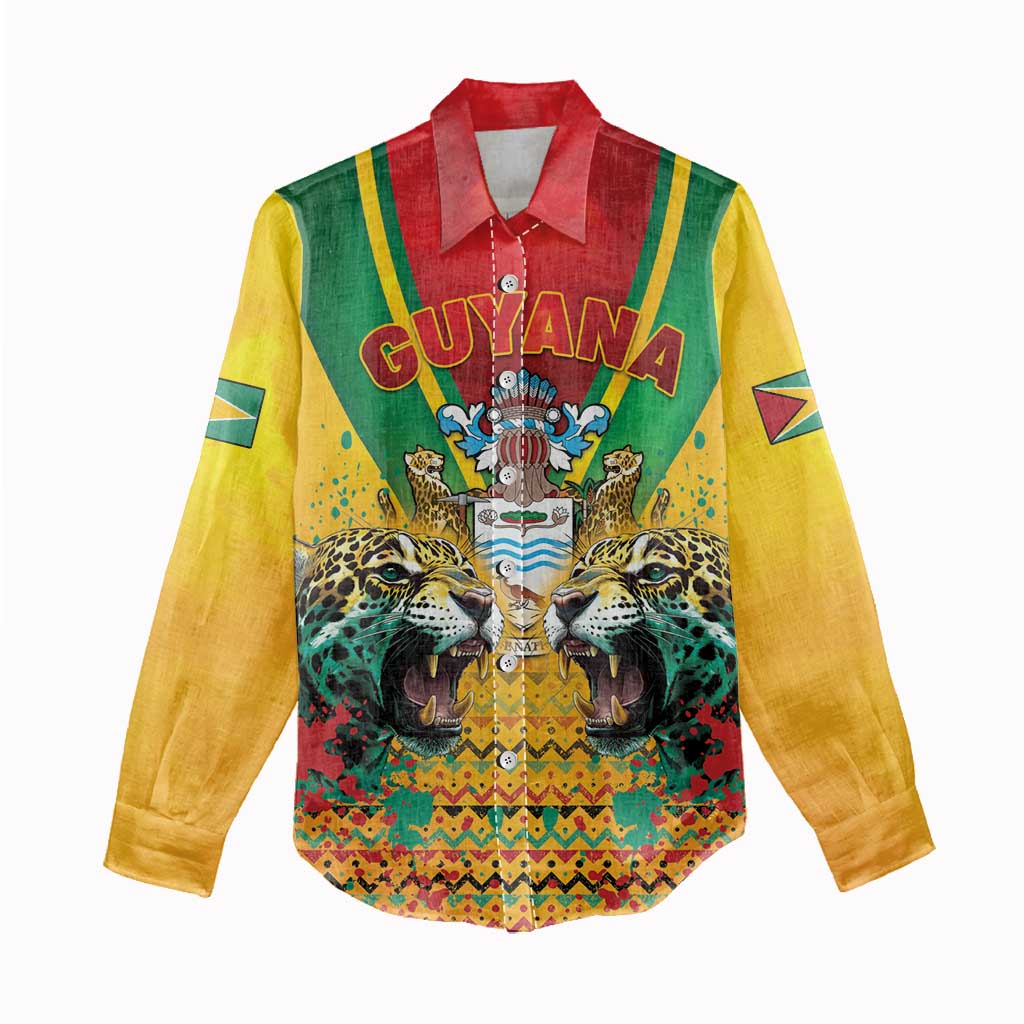 Guyana Emancipation Day Women Casual Shirt Guyanese And Pride - Wonder Print Shop