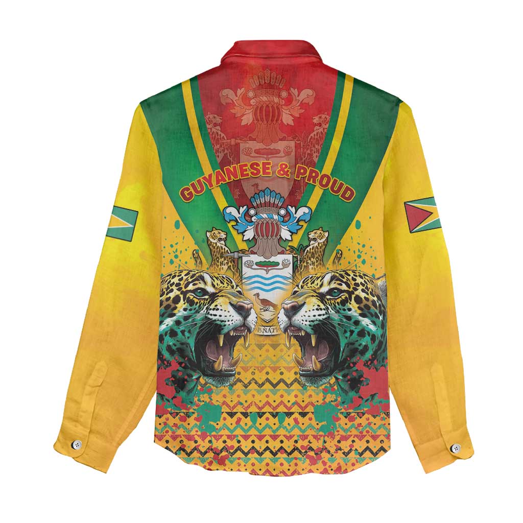 Guyana Emancipation Day Women Casual Shirt Guyanese And Pride - Wonder Print Shop