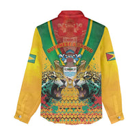Guyana Emancipation Day Women Casual Shirt Guyanese And Pride - Wonder Print Shop