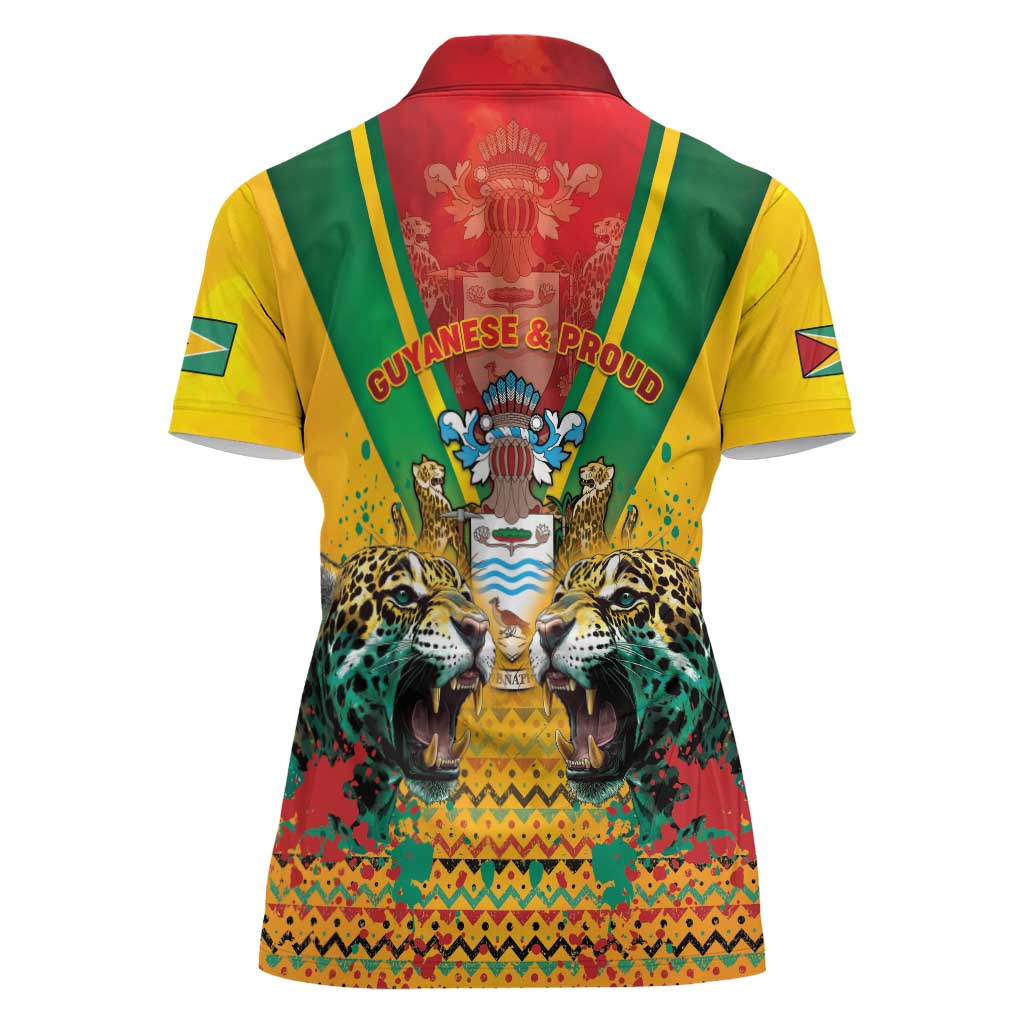 Guyana Emancipation Day Women Polo Shirt Guyanese And Pride - Wonder Print Shop