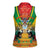 Guyana Emancipation Day Women Sleeveless Polo Shirt Guyanese And Pride - Wonder Print Shop
