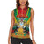 Guyana Emancipation Day Women Sleeveless Polo Shirt Guyanese And Pride - Wonder Print Shop