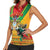 Guyana Emancipation Day Women Sleeveless Polo Shirt Guyanese And Pride - Wonder Print Shop