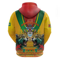 Guyana Emancipation Day Zip Hoodie Guyanese And Pride - Wonder Print Shop