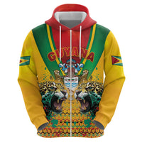 Guyana Emancipation Day Zip Hoodie Guyanese And Pride - Wonder Print Shop