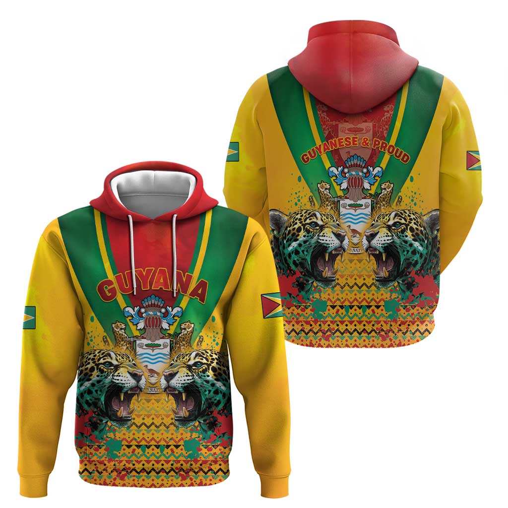 Guyana Emancipation Day Zip Hoodie Guyanese And Pride - Wonder Print Shop