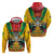 Guyana Emancipation Day Zip Hoodie Guyanese And Pride - Wonder Print Shop