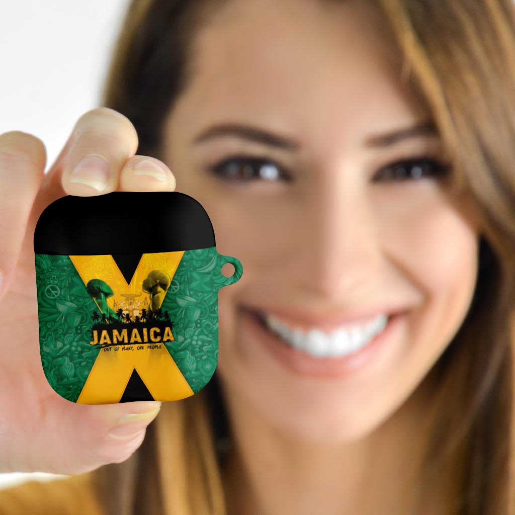 Jamaica Emancipation Day AirPods Case Wi Likkle But Wi Tallawah - Wonder Print Shop