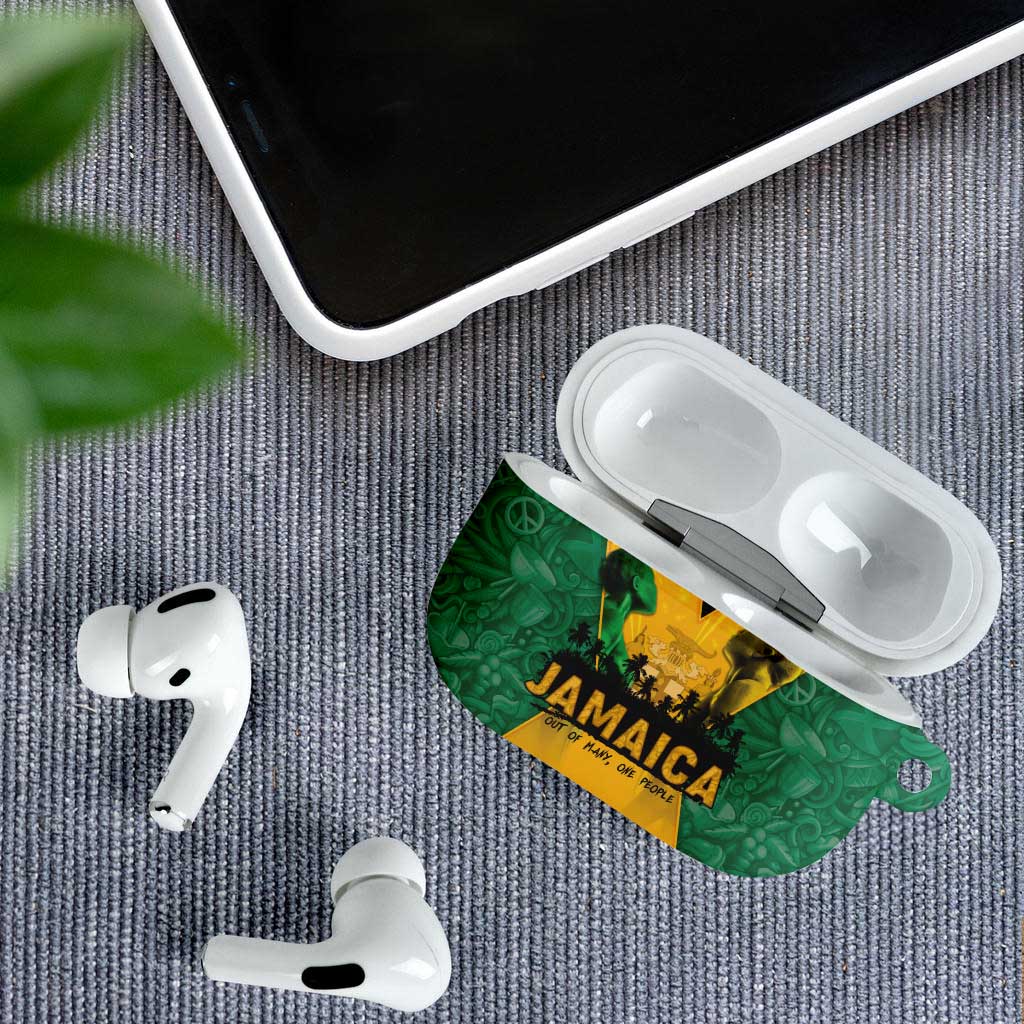 Jamaica Emancipation Day AirPods Case Wi Likkle But Wi Tallawah - Wonder Print Shop