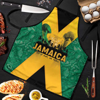Jamaica Emancipation Day Apron Wi Likkle But Wi Tallawah - Wonder Print Shop