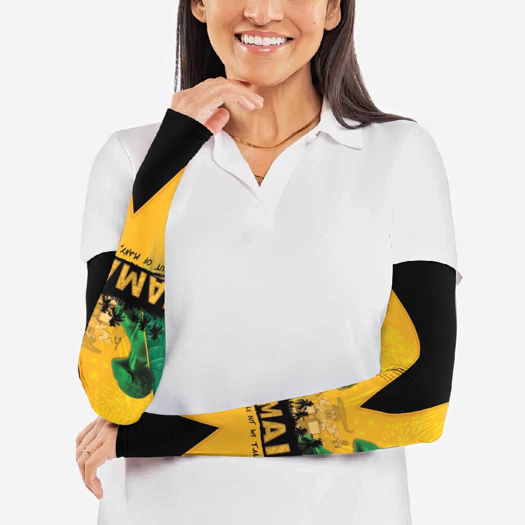 Jamaica Emancipation Day Arm Sleeves Wi Likkle But Wi Tallawah - Wonder Print Shop