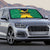 Jamaica Emancipation Day Auto Sun Shade Wi Likkle But Wi Tallawah - Wonder Print Shop
