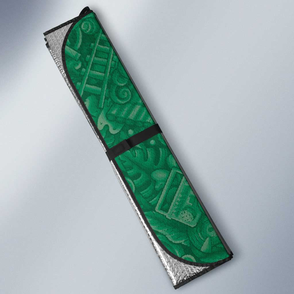 Jamaica Emancipation Day Auto Sun Shade Wi Likkle But Wi Tallawah - Wonder Print Shop
