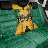 Jamaica Emancipation Day Back Car Seat Cover Wi Likkle But Wi Tallawah - Wonder Print Shop