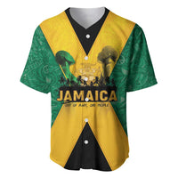 Jamaica Emancipation Day Baseball Jersey Wi Likkle But Wi Tallawah - Wonder Print Shop