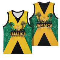 Jamaica Emancipation Day Basketball Jersey Wi Likkle But Wi Tallawah - Wonder Print Shop