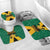 Jamaica Emancipation Day Bathroom Set Wi Likkle But Wi Tallawah - Wonder Print Shop