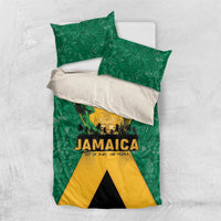 Jamaica Emancipation Day Bedding Set Wi Likkle But Wi Tallawah - Wonder Print Shop