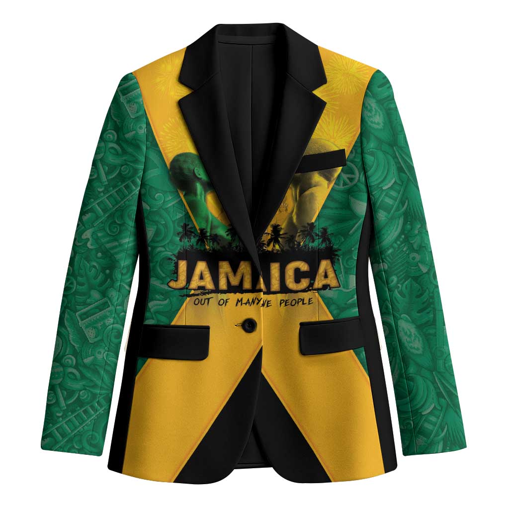 Jamaica Emancipation Day Blazer Wi Likkle But Wi Tallawah - Wonder Print Shop