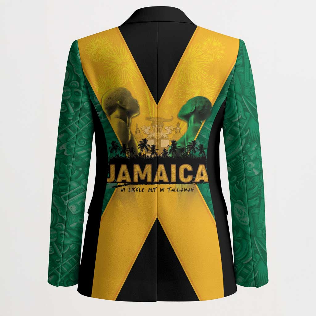 Jamaica Emancipation Day Blazer Wi Likkle But Wi Tallawah - Wonder Print Shop