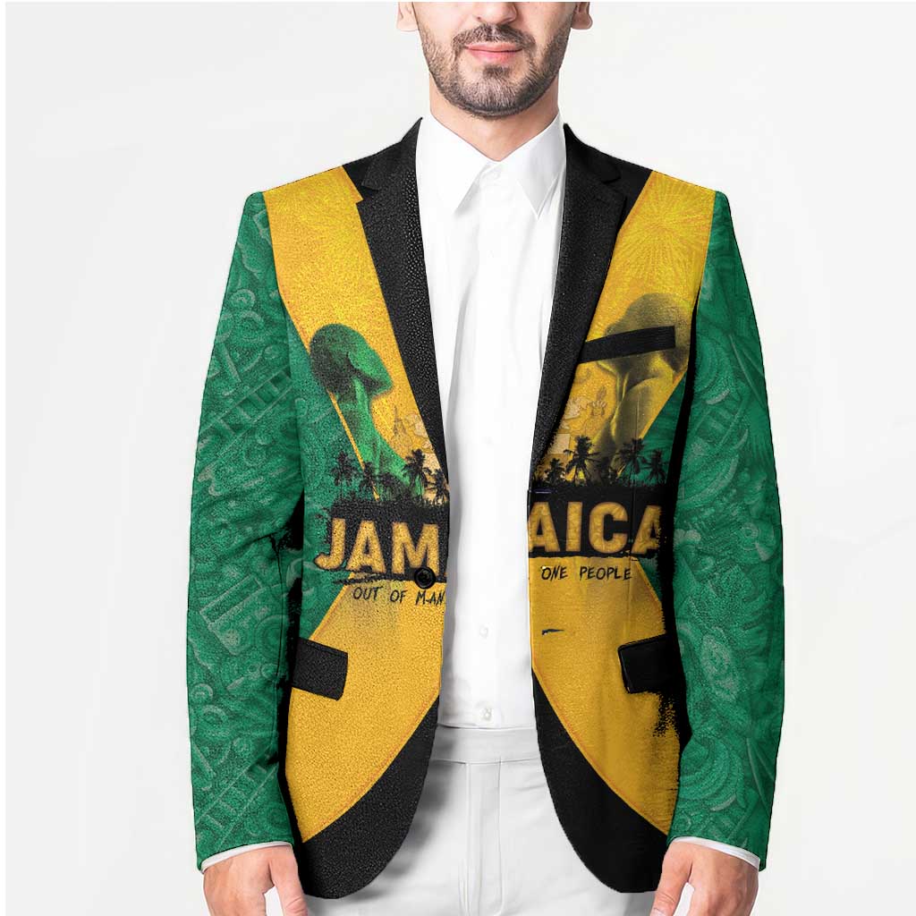 Jamaica Emancipation Day Blazer Wi Likkle But Wi Tallawah - Wonder Print Shop
