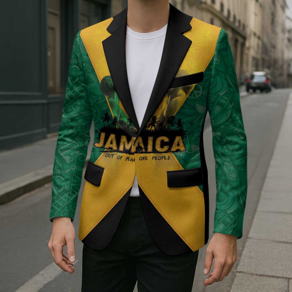 Jamaica Emancipation Day Blazer Wi Likkle But Wi Tallawah - Wonder Print Shop