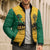 Jamaica Emancipation Day Bomber Puffer Jacket Wi Likkle But Wi Tallawah - Wonder Print Shop