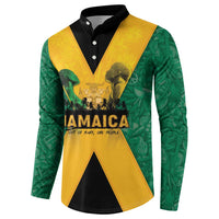 Jamaica Emancipation Day Button Sweatshirt Wi Likkle But Wi Tallawah - Wonder Print Shop