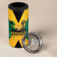 Jamaica Emancipation Day 4 in 1 Can Cooler Tumbler Wi Likkle But Wi Tallawah - Wonder Print Shop