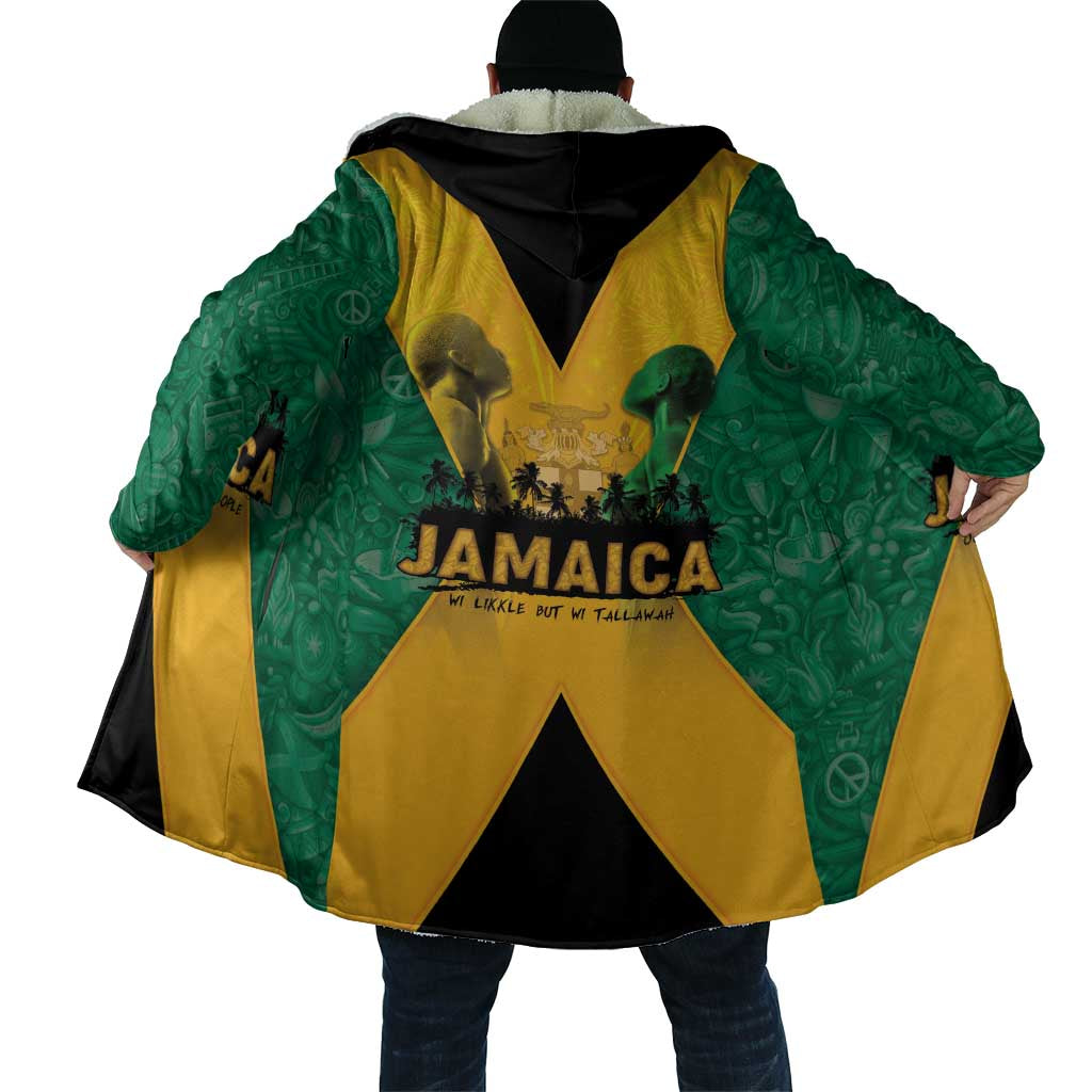 Jamaica Emancipation Day Cloak Wi Likkle But Wi Tallawah - Wonder Print Shop