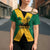 Jamaica Emancipation Day Cross Shoulder Shirt Wi Likkle But Wi Tallawah - Wonder Print Shop