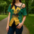 Jamaica Emancipation Day Cross Shoulder Shirt Wi Likkle But Wi Tallawah - Wonder Print Shop