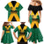 Jamaica Emancipation Day Family Matching Mermaid Dress and Hawaiian Shirt Wi Likkle But Wi Tallawah - Wonder Print Shop