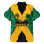 Jamaica Emancipation Day Family Matching Off The Shoulder Long Sleeve Dress and Hawaiian Shirt Wi Likkle But Wi Tallawah - Wonder Print Shop