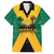 Jamaica Emancipation Day Family Matching Off Shoulder Short Dress and Hawaiian Shirt Wi Likkle But Wi Tallawah - Wonder Print Shop