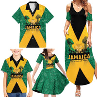 Jamaica Emancipation Day Family Matching Summer Maxi Dress and Hawaiian Shirt Wi Likkle But Wi Tallawah - Wonder Print Shop