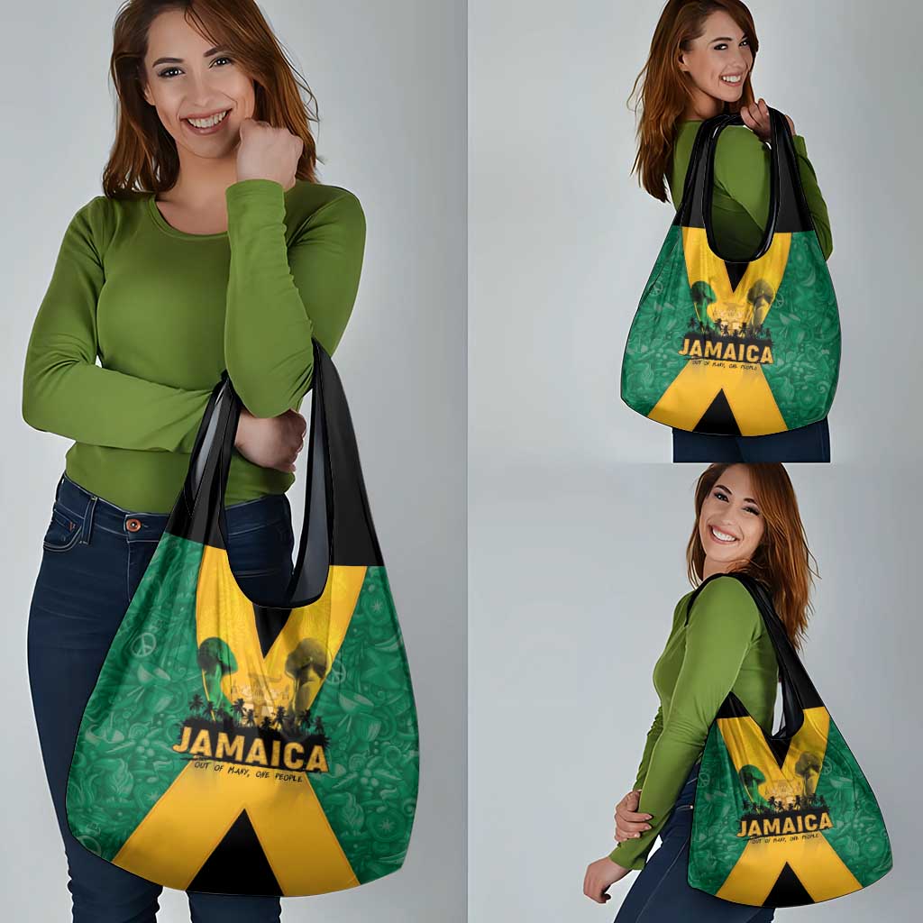 Jamaica Emancipation Day Grocery Bag Wi Likkle But Wi Tallawah - Wonder Print Shop