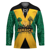 Jamaica Emancipation Day Hockey Jersey Wi Likkle But Wi Tallawah - Wonder Print Shop