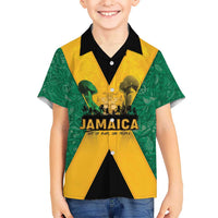 Jamaica Emancipation Day Kid Hawaiian Shirt Wi Likkle But Wi Tallawah - Wonder Print Shop
