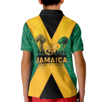 Jamaica Emancipation Day Kid Polo Shirt Wi Likkle But Wi Tallawah - Wonder Print Shop