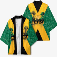 Jamaica Emancipation Day Kimono Wi Likkle But Wi Tallawah - Wonder Print Shop