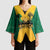 Jamaica Emancipation Day Kimono Sleeve Blouse Wi Likkle But Wi Tallawah - Wonder Print Shop