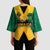 Jamaica Emancipation Day Kimono Sleeve Blouse Wi Likkle But Wi Tallawah - Wonder Print Shop