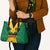 Jamaica Emancipation Day Leather Bag Wi Likkle But Wi Tallawah - Wonder Print Shop