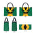 Jamaica Emancipation Day Leather Bag Wi Likkle But Wi Tallawah - Wonder Print Shop